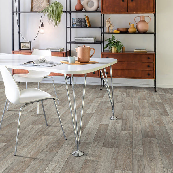 Puma Grey Wood Vinyl Flooring