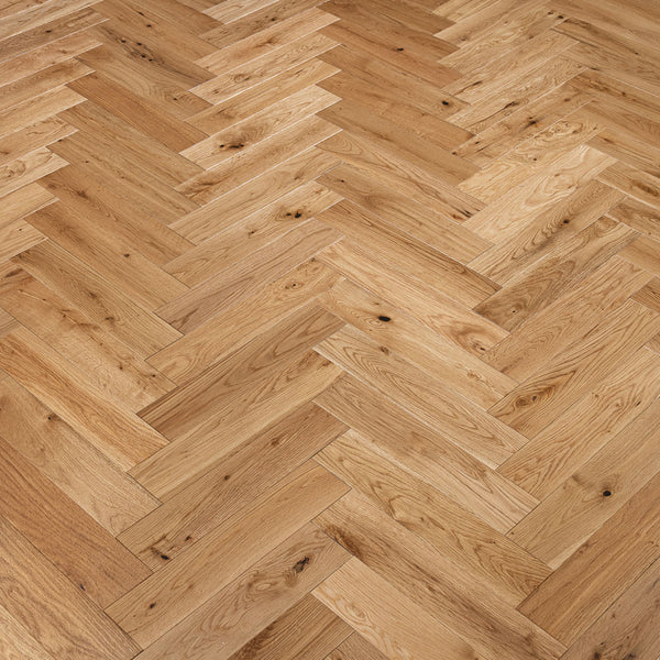 Natural Oak Herringbone Natural Touch 12/2mm Engineered Wood Flooring