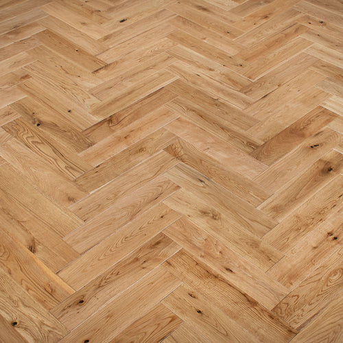 Natural Oak Herringbone Natural Touch 14/3mm Engineered Wood Flooring
