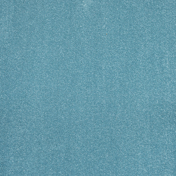 Aqua Blue Miami Twist Carpet far